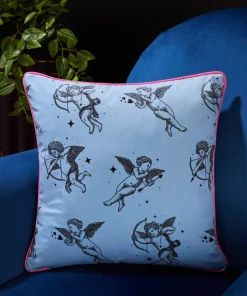 Dreamy Cherub Reversible Cushion