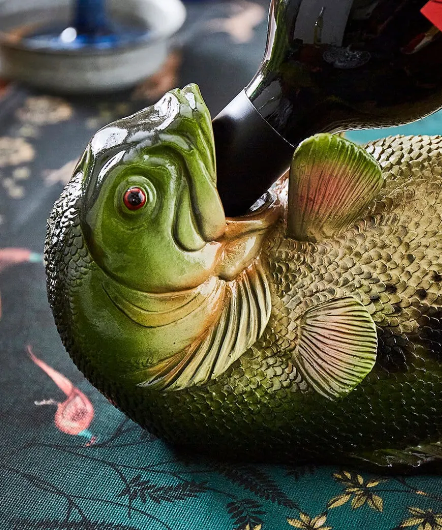Drinks Like A Fish Wine Bottle Holder
