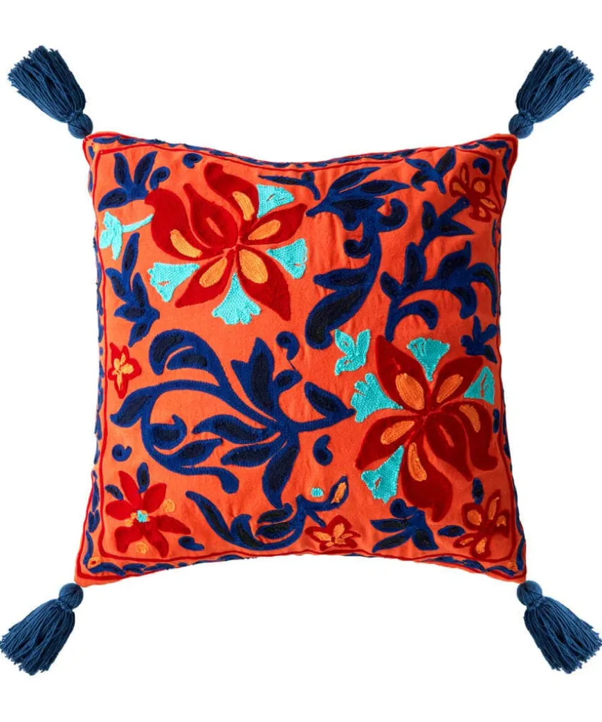 Elegant Embroidery Cushion