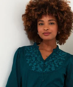 Elegantly Embroidered Blouse