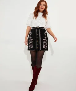 Embroidered Skirt