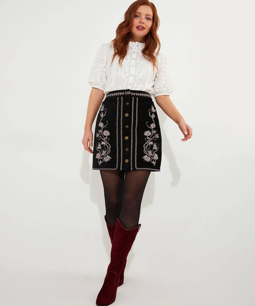 Embroidered Skirt