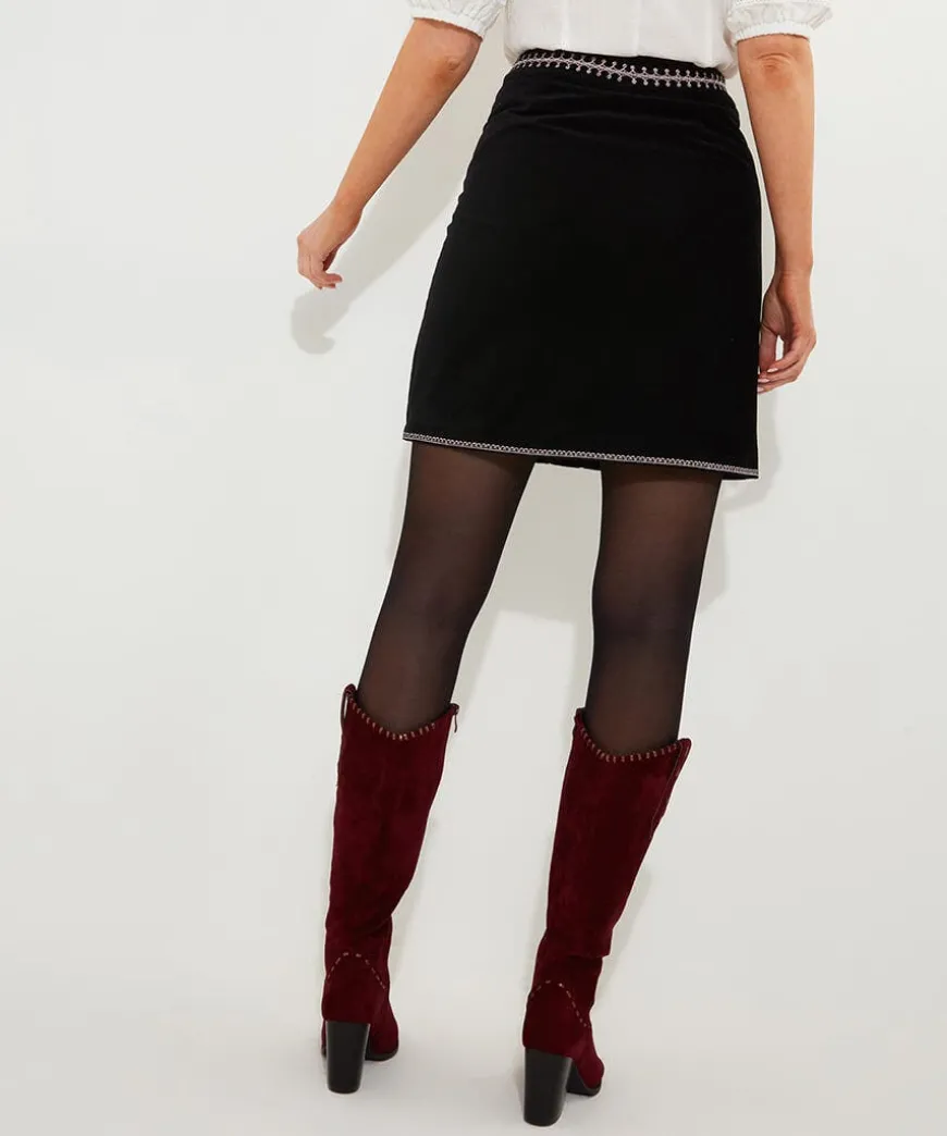 Embroidered Skirt