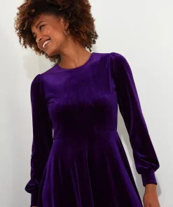 Etta Velour Dress