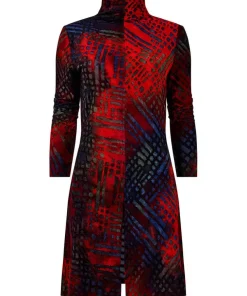 Evelyn Burn Out Jersey Tunic