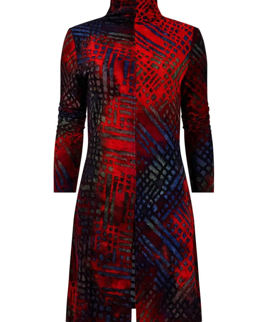 Evelyn Burn Out Jersey Tunic