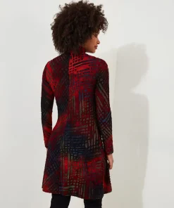 Evelyn Burn Out Jersey Tunic