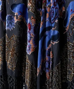 Evening Paradise Devore Poncho