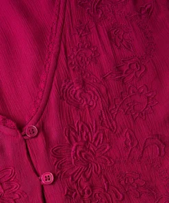 Ever So Pretty Embroidered Tunic Top