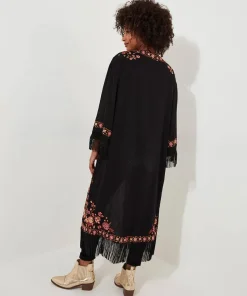 Exquisite Embroidered Kimono