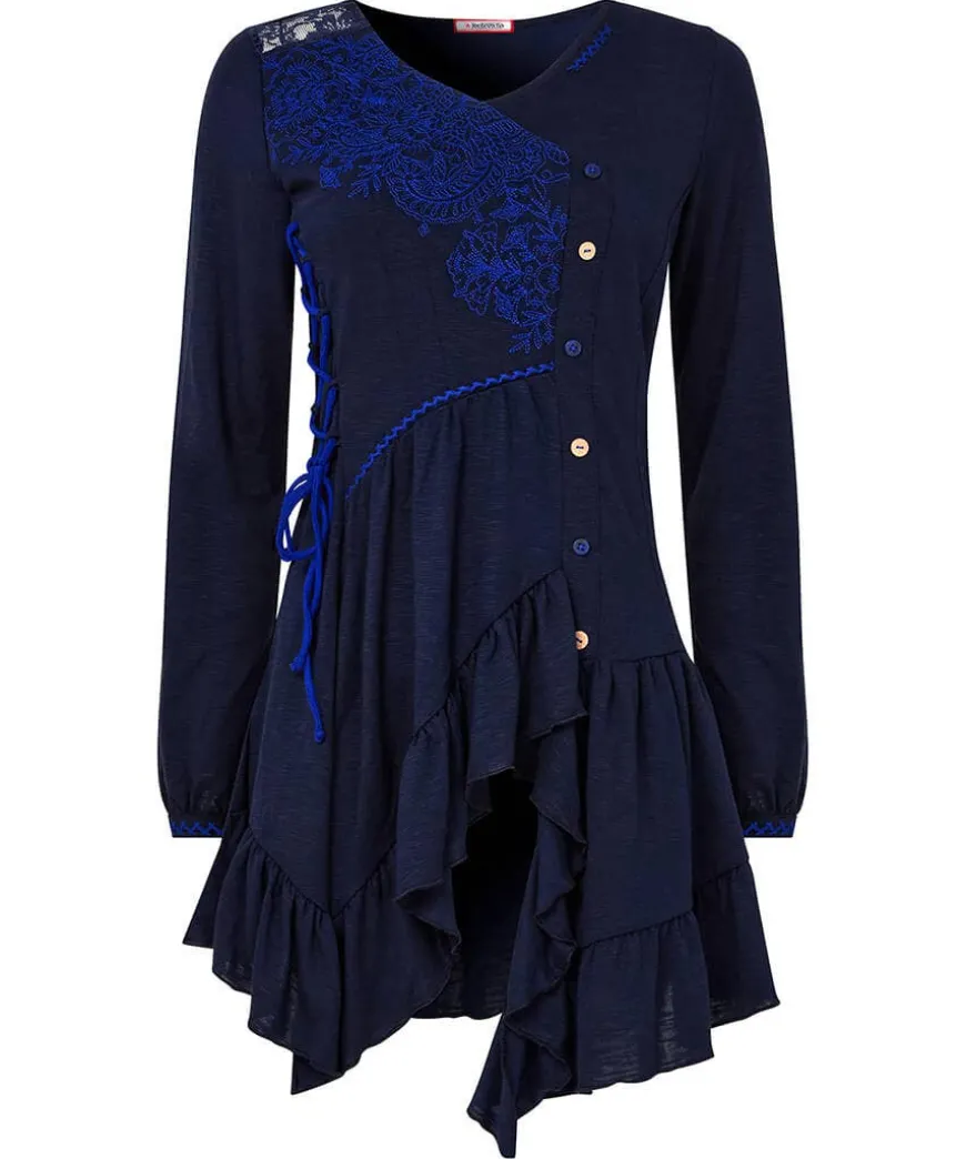Exquisite Embroidered Tunic