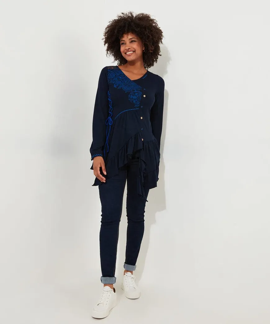Exquisite Embroidered Tunic