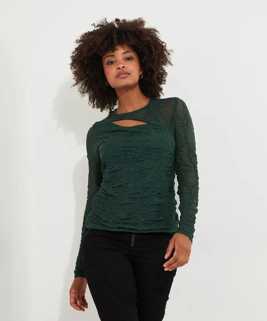 Fabulous Cut Out Detail Top