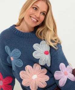 Fabulous Floral Applique Jumper