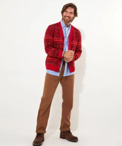 Fairisle Knit Cardigan