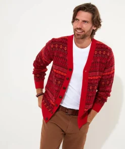Fairisle Knit Cardigan