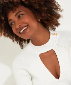 Feeling Fancy Keyhole Jumper