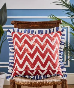 Floral Vivid Vase Reversible Cushion