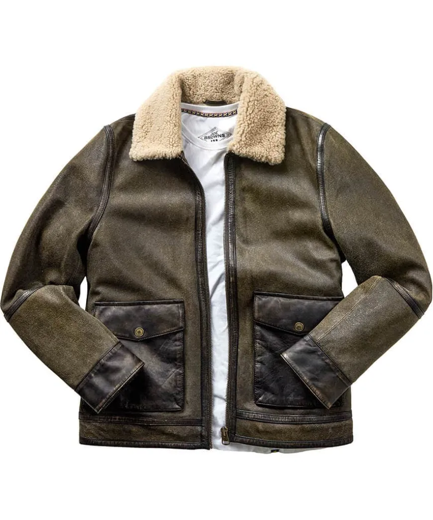Flying High Leather Jacket