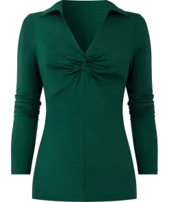 Forest Twist Front Top