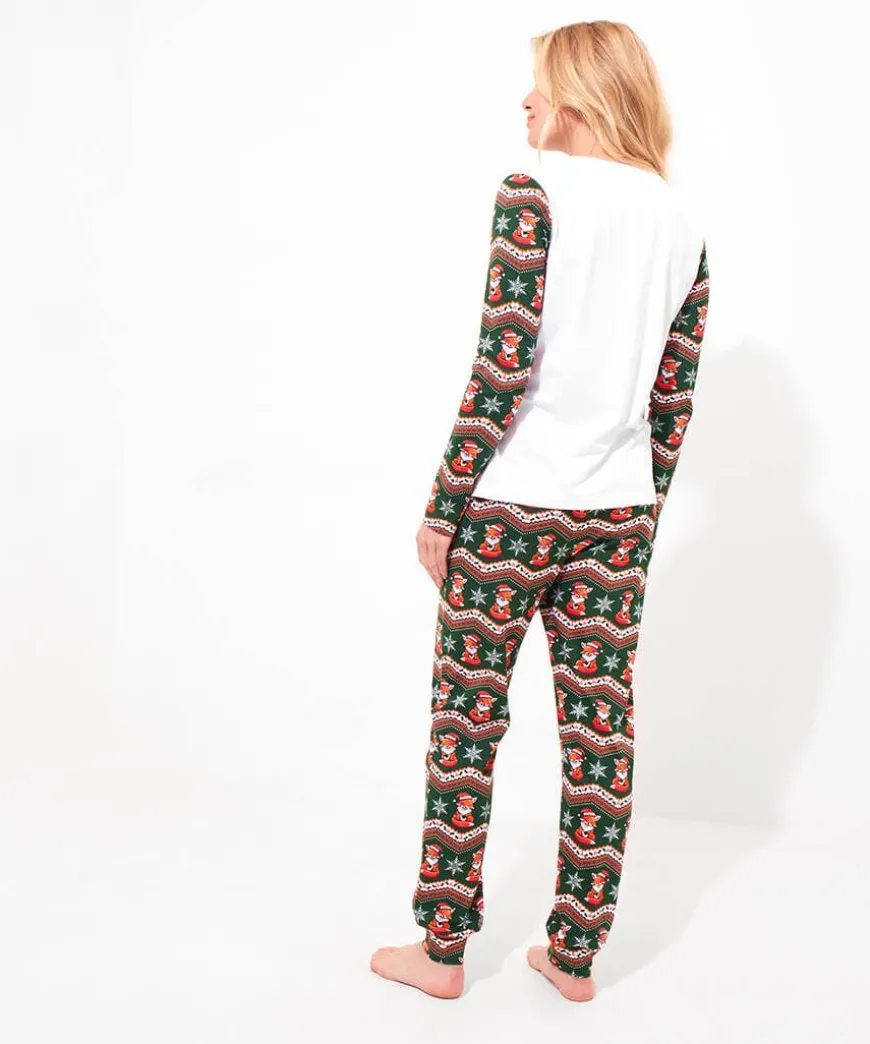 Foxy Jersey PJ Set