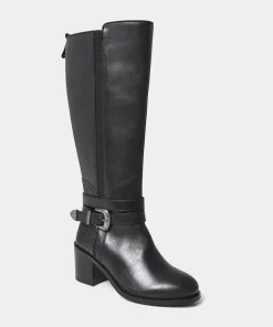 Gigi Premium Leather Rider Boots