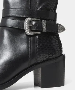 Gigi Premium Leather Rider Boots