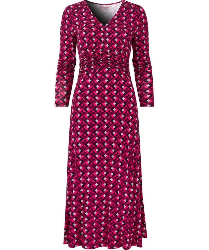 Glorious Geo Jersey Dress