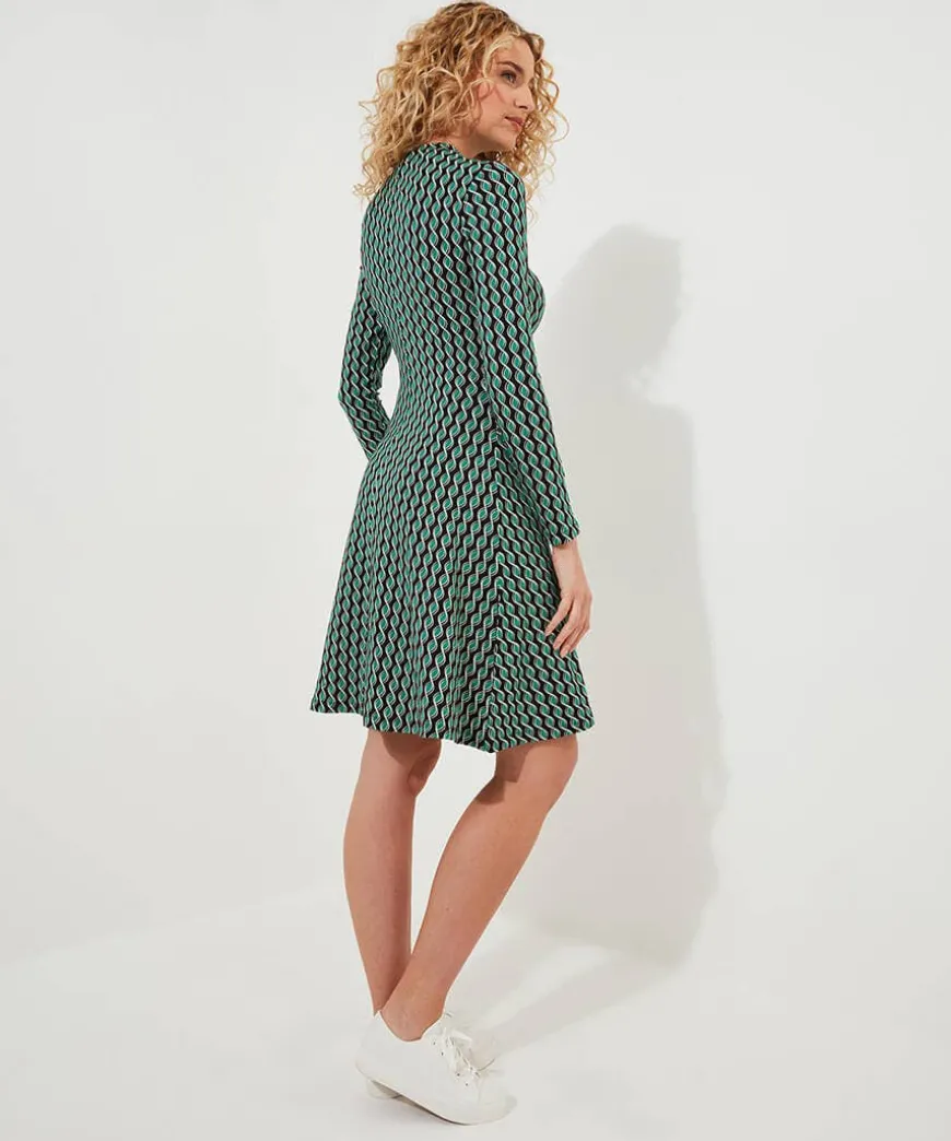 Gorgeous Geo Jersey Dress
