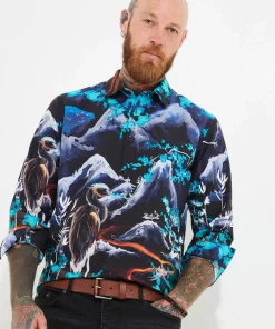 Hand Painted Print Shirt