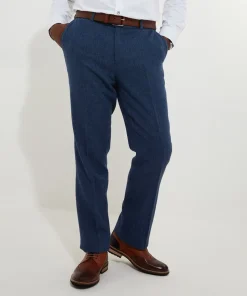 Handsome Herringbone Trousers