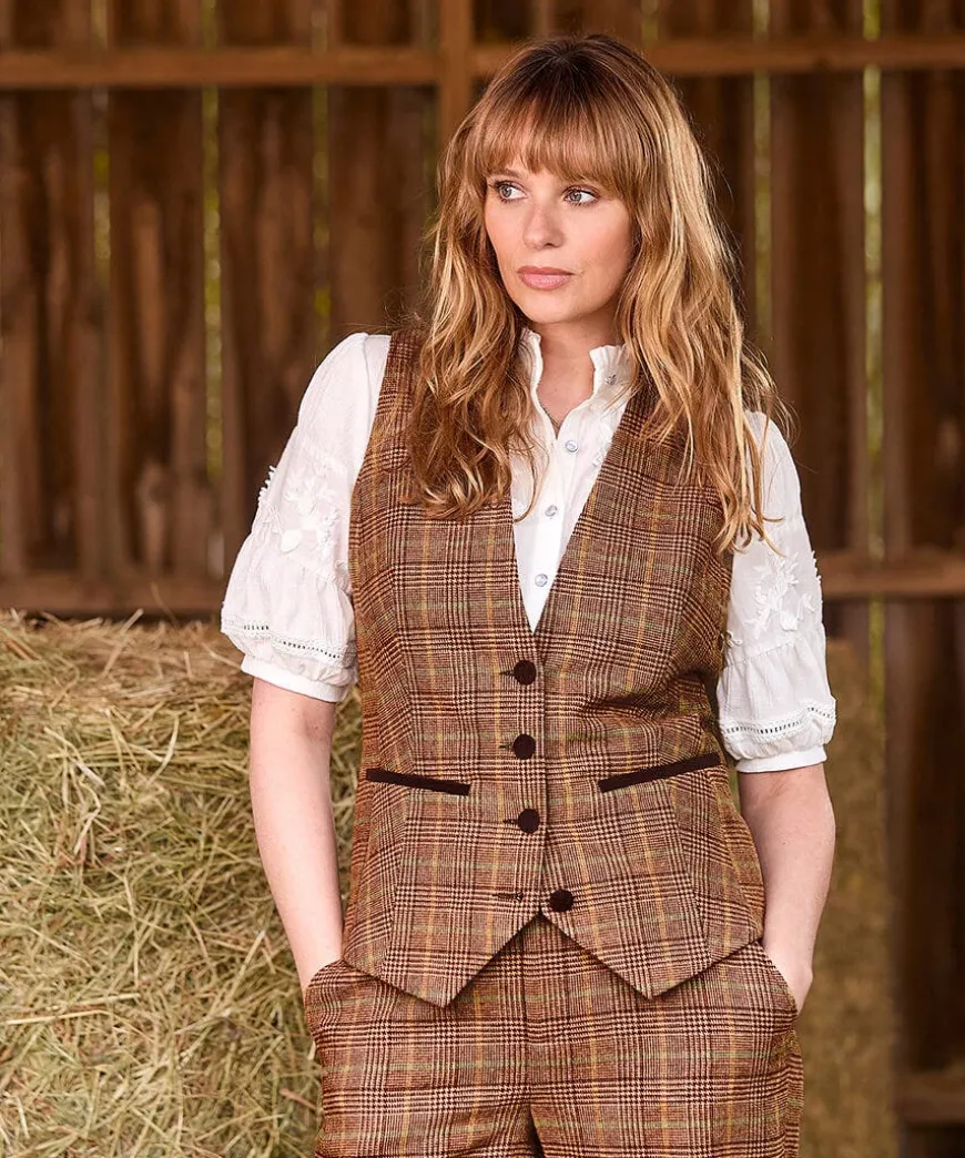 Heritage Check Waistcoat