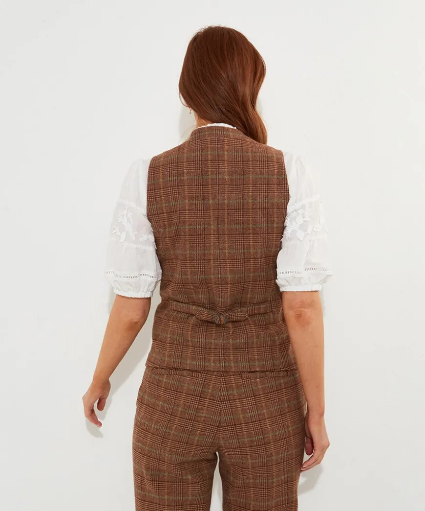 Heritage Check Waistcoat