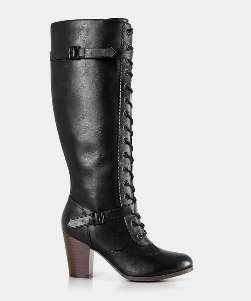 In Brooklyn Lace Up Boots