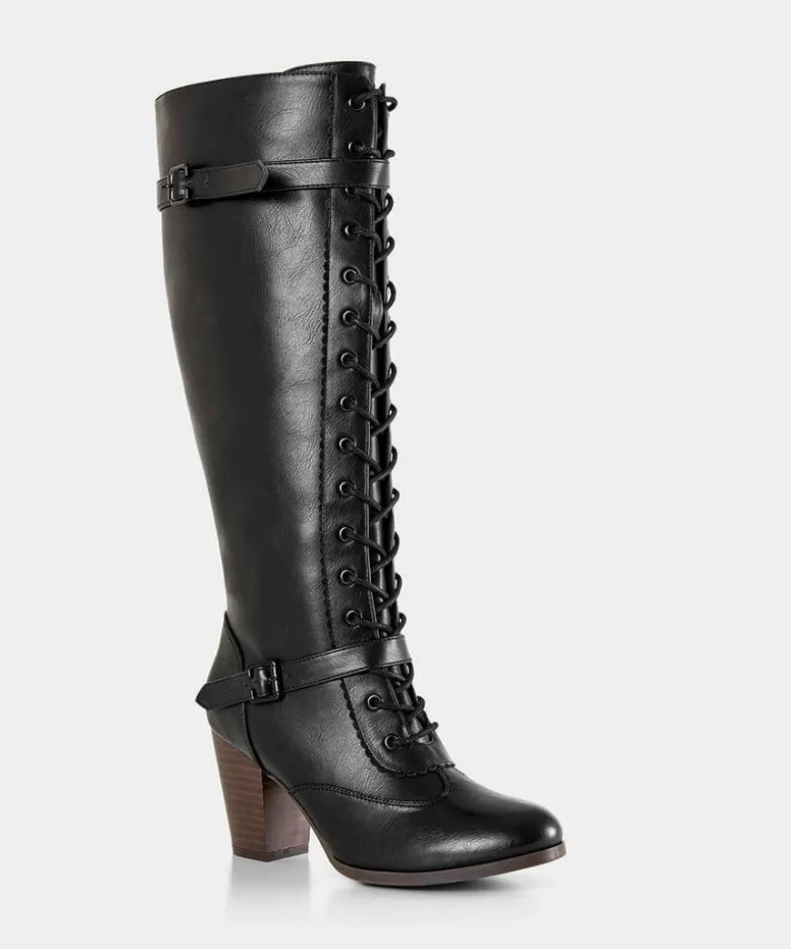 In Brooklyn Lace Up Boots