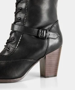 In Brooklyn Lace Up Boots