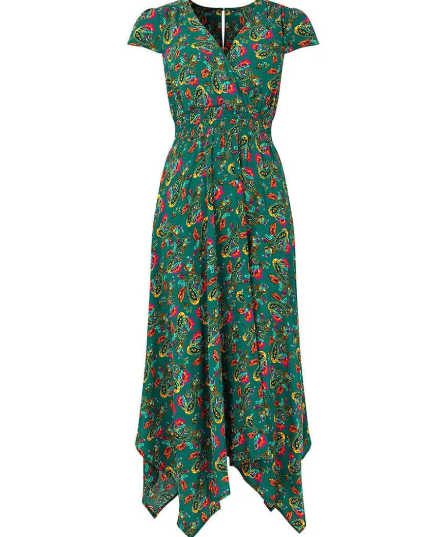 Iris Dippy Hem Dress