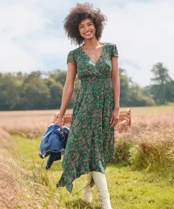 Iris Dippy Hem Dress