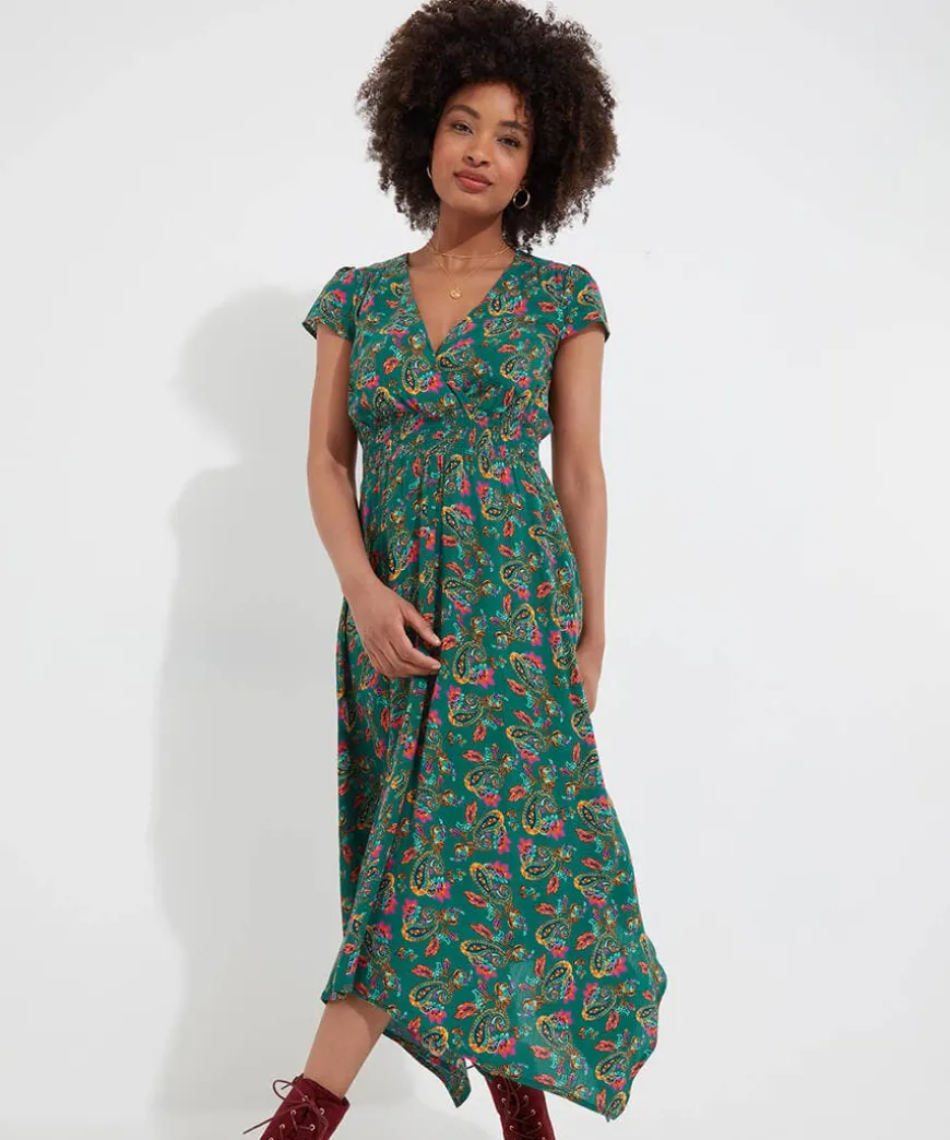 Iris Dippy Hem Dress