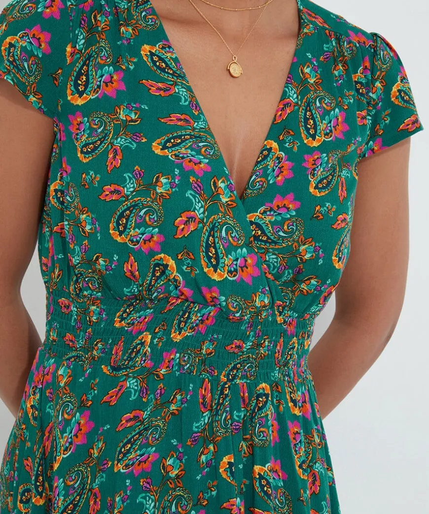 Iris Dippy Hem Dress