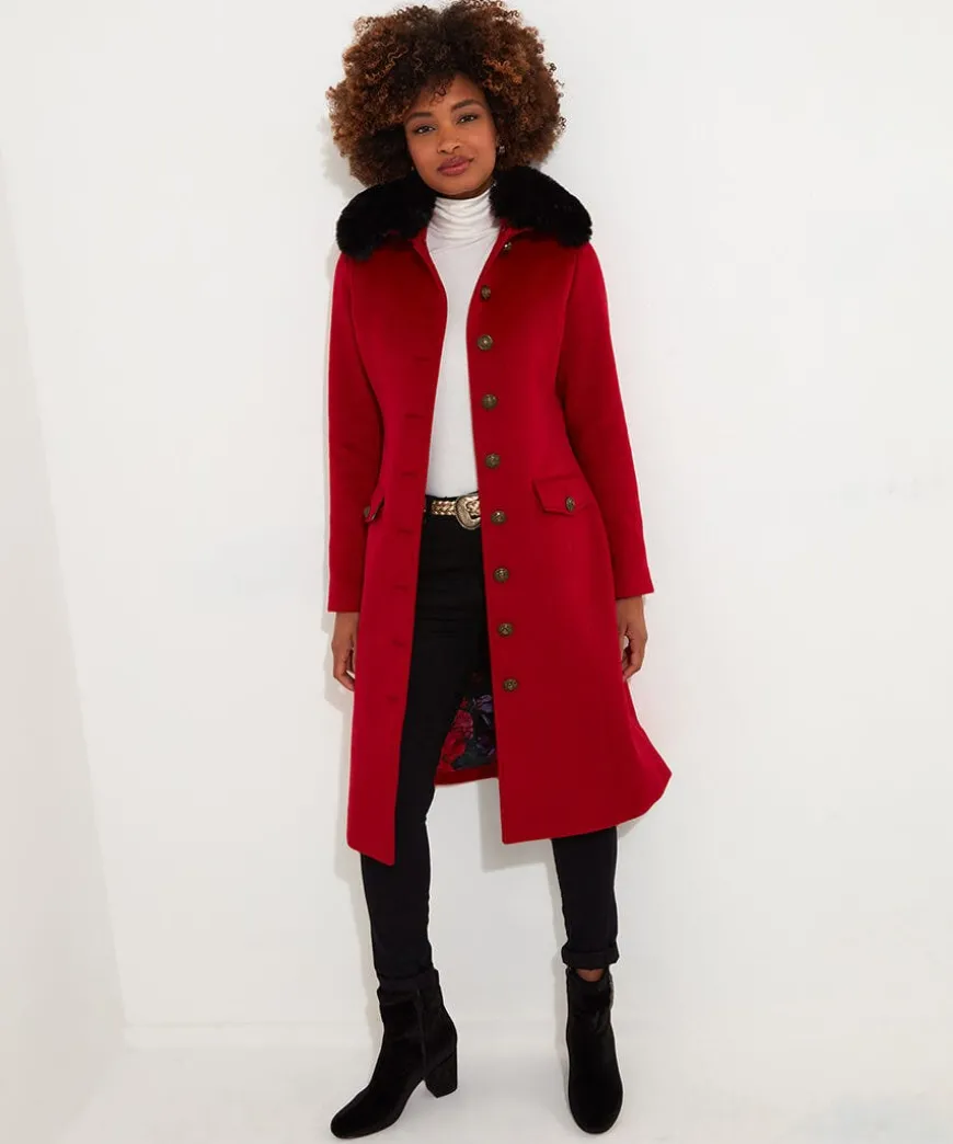 Joe's Statement Red Coat