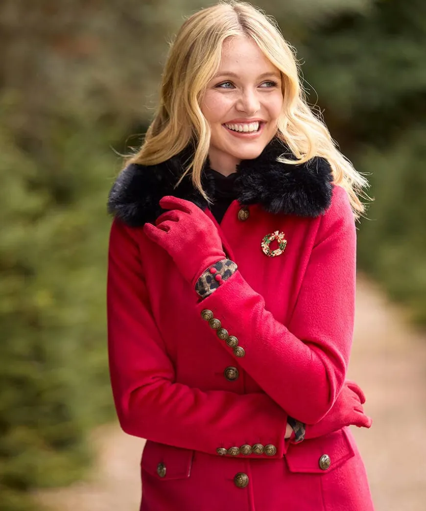 Joe's Statement Red Coat