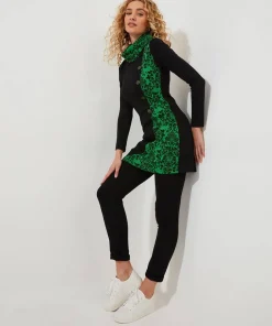 Joyous Jacquard Tunic
