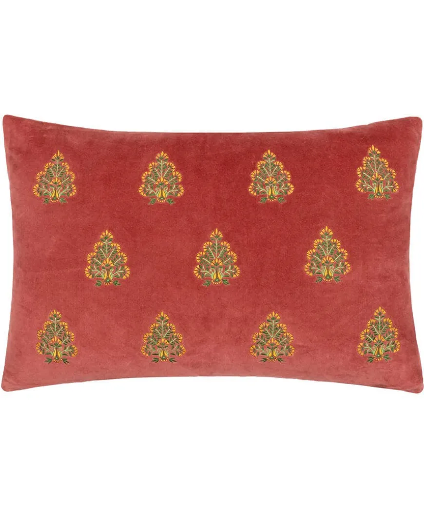 Kashida Embroidered Boudoir Cushion