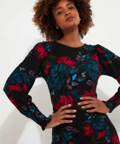 Larissa Floral Jersey Dress