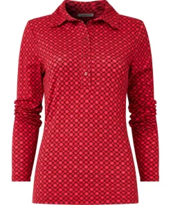 Lola Geo Jersey Print Top