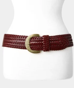 Lola Woven Leather Belt