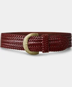 Lola Woven Leather Belt