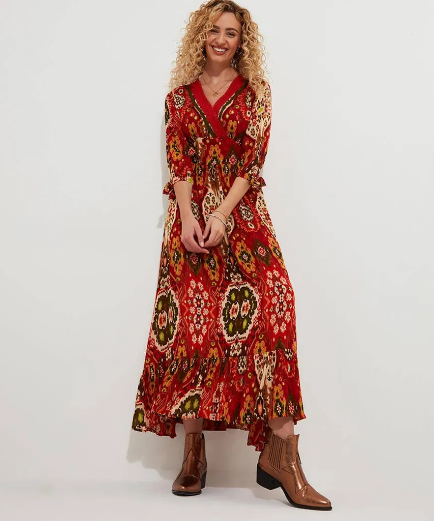 Loretta Print Dress