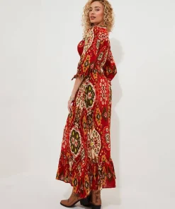 Loretta Print Dress